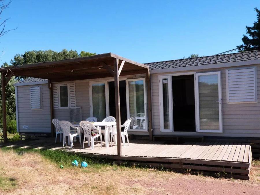 Mobilhome 8 personnes - Indiana 4 Pièces 6/8 Personnes Climatisé + TV 0
