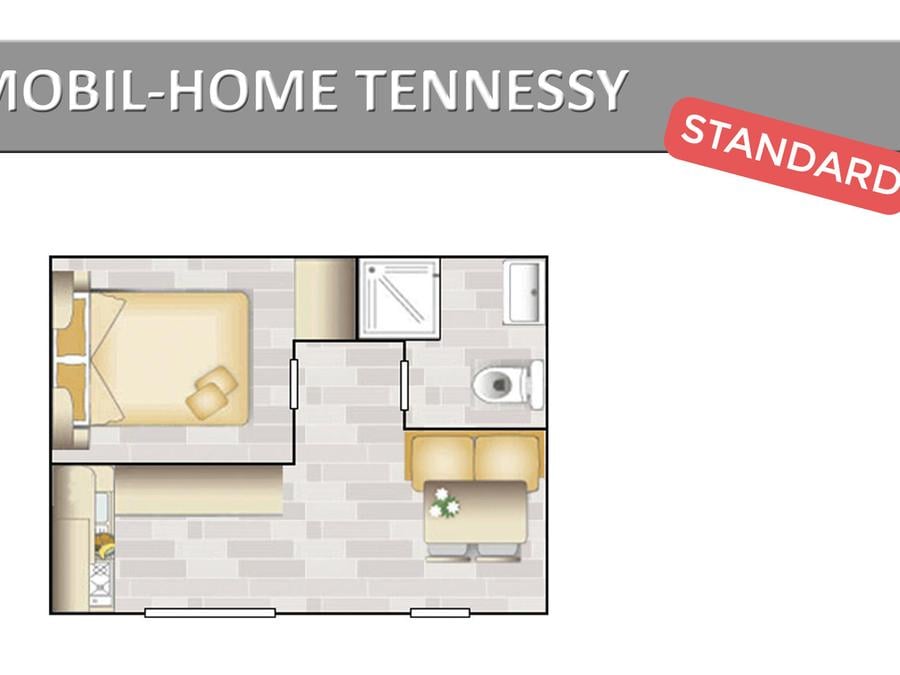 Mobilhome 2 personnes - TENNESSY STANDARD 4