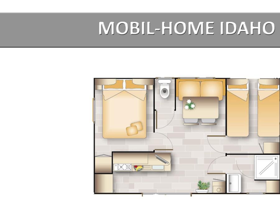 Mobilhome 4 personnes - IDAHO ECO 7
