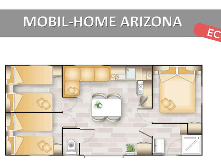 Mobilhome 6 personnes - ARIZONA ECO 9