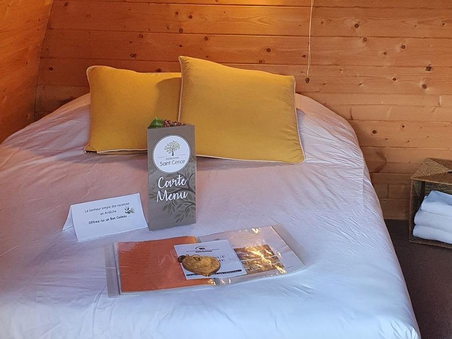 Hébergement 2 personnes - Le POD : la cabane 100 % nature / avec petit déjeuner / 2 pers inclus / Spa privatif en option 6