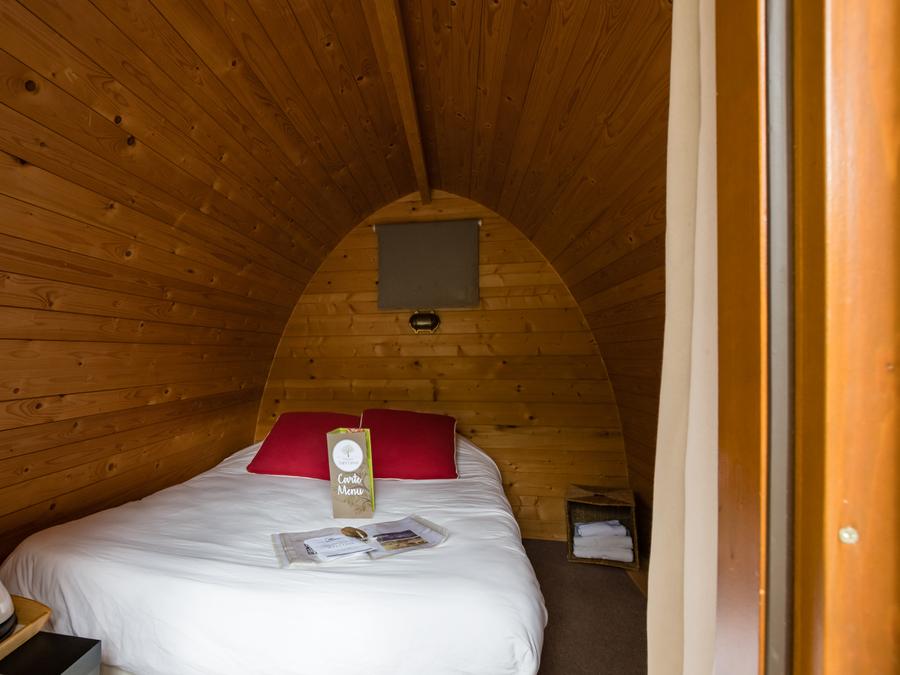 Hébergement 2 personnes - Le POD : la cabane 100 % nature / avec petit déjeuner / 2 pers inclus / Spa privatif en option 1