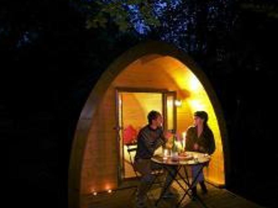 Hébergement 2 personnes - Le POD : la cabane 100 % nature / avec petit déjeuner / 2 pers inclus / Spa privatif en option 8