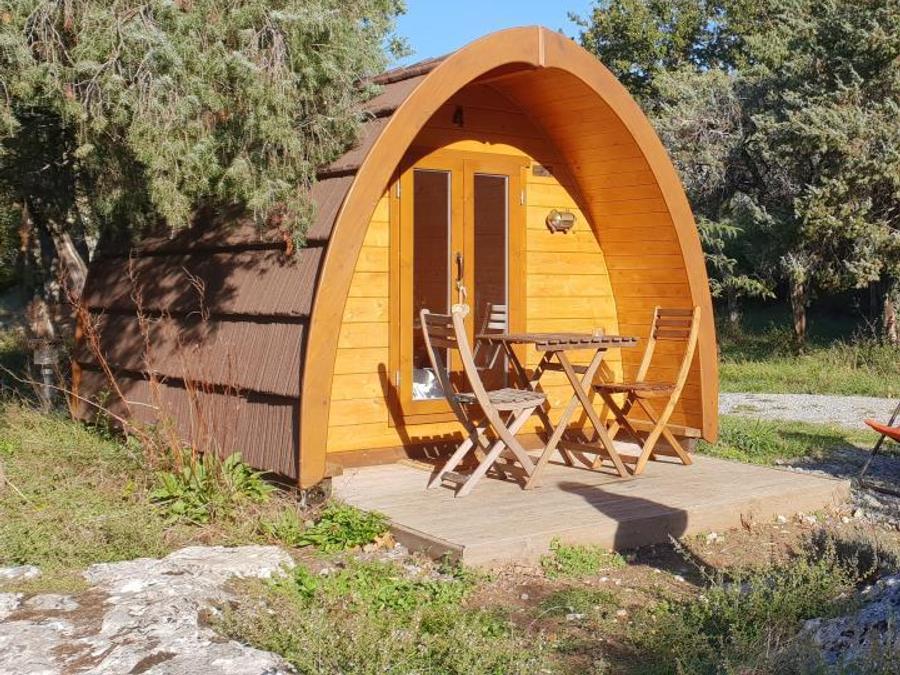 Hébergement 2 personnes - Le POD : la cabane 100 % nature / avec petit déjeuner / 2 pers inclus / Spa privatif en option 5