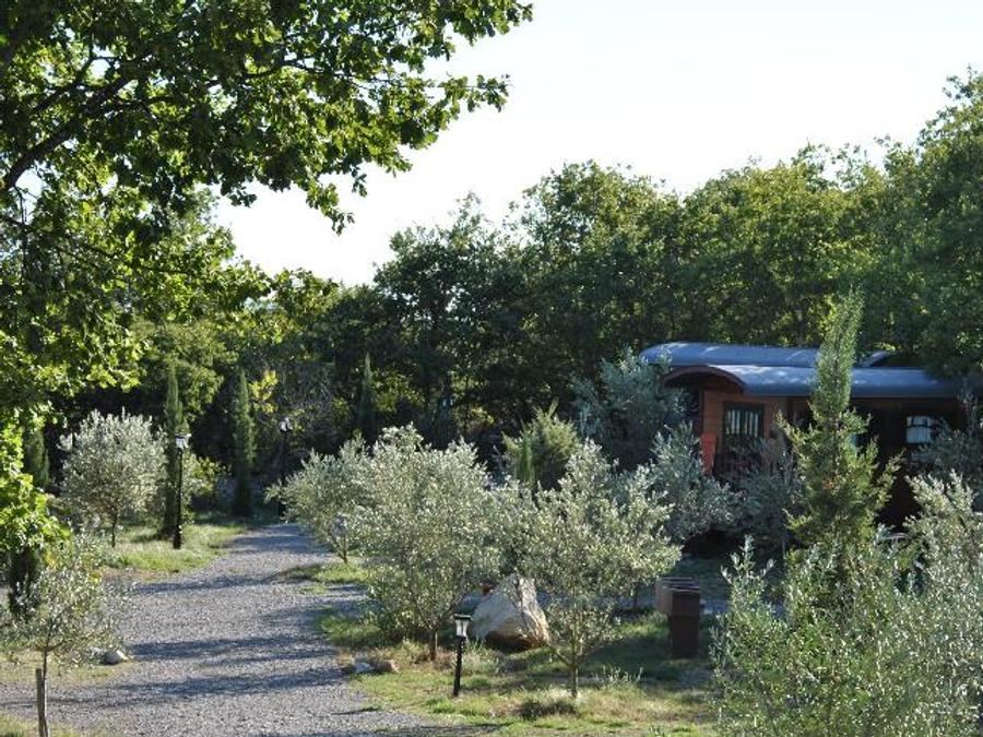 Lodge 4 personnes - Roulotte (Séjour Famille) climatisée / sans petit déjeuner / 5 pers inclus / Spa privatif en option 4