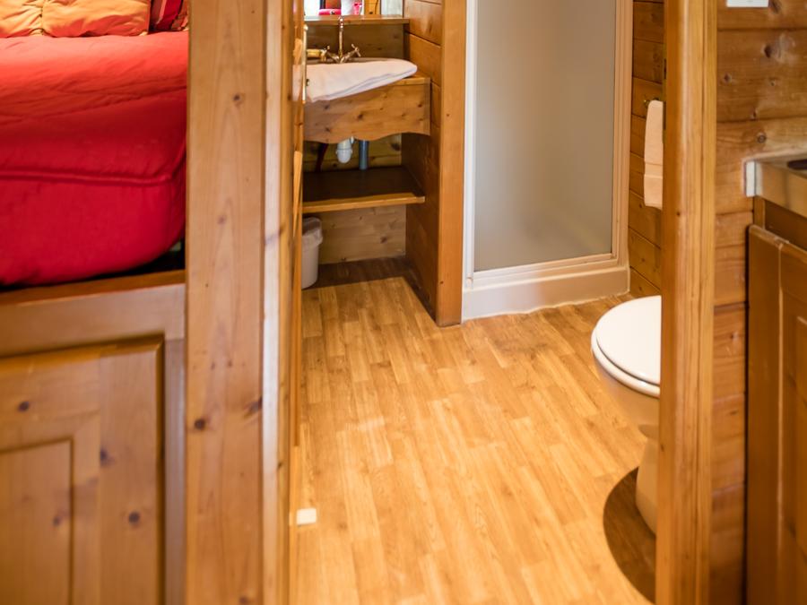 Lodge 3 personnes - Roulotte ( Séjour Premium ) climatisée/ tout inclus version luxe avec Spa privatif / 2 pers inclus 5