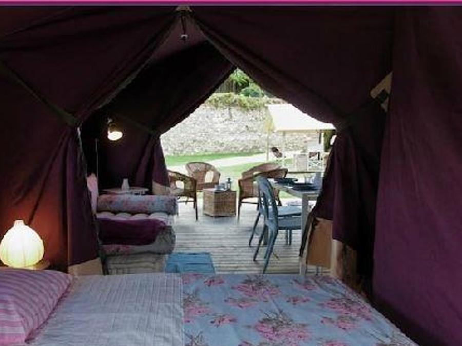 Tente 5 personnes - Freeflower STANDARD 37m² - 2 chambres dont terrasse couverte 13 m² / sans sanitaires 2