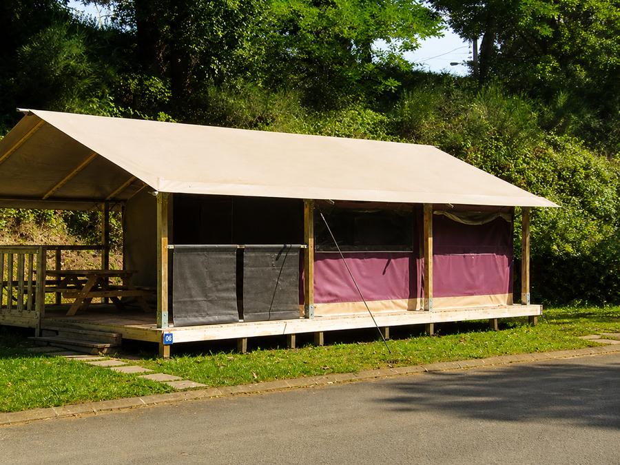Tente 5 personnes - Freeflower STANDARD 37m² - 2 chambres dont terrasse couverte 13 m² / sans sanitaires 0
