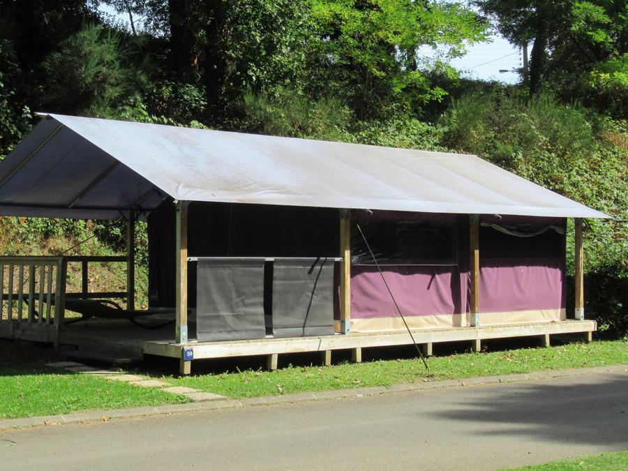 Tente 5 personnes - Freeflower STANDARD 37m² - 2 chambres dont terrasse couverte 13 m² / sans sanitaires 0