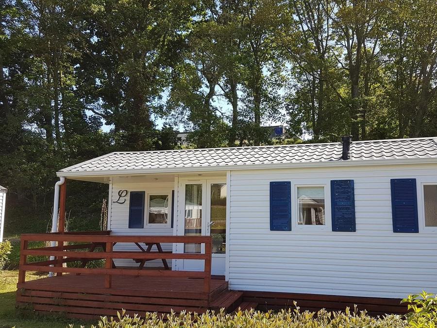 Mobilhome 4 personnes - Mobil-home STANDARD 25m² - 2 chambres + terrasse intégrée 0