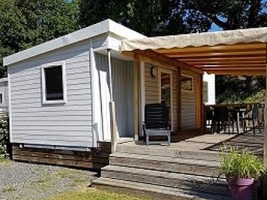 Mobilhome 4 personnes - Mobil-home PREMIUM 29m² - 2 chambres + terrasse couverte + lave-vaisselle 0