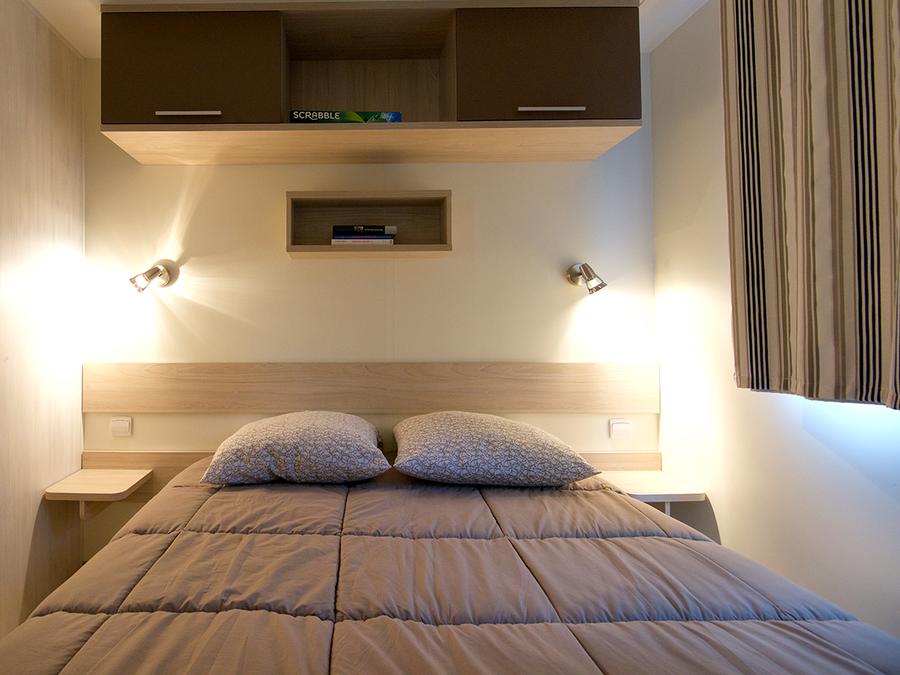 Mobilhome 6 personnes - Mobil-Home PREMIUM 35m² 3 chambres avec terrasse couverte et lave-vaisselle 3