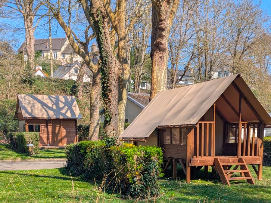 Tente 2 personnes - Tente Lodge Rando sur pilotis, 5,7m² 1 chambre avec terrasse sans sanitaire et cuisine 4