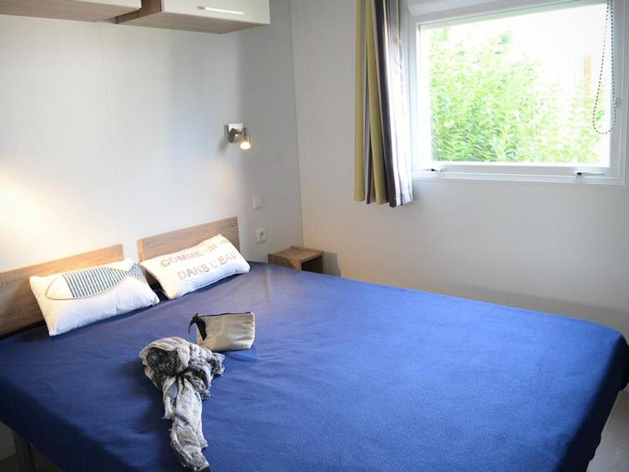 Mobilhome 4 personnes - Cottage Opale Vacances - 2 Chambres - 27m2 - Terrasse en bois 4