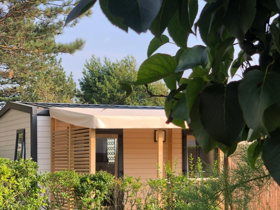 Mobilhome 4 personnes - Cottage Opale Lounge - 2 Chambres - 30 m2- Terrasse semi-couverte 0