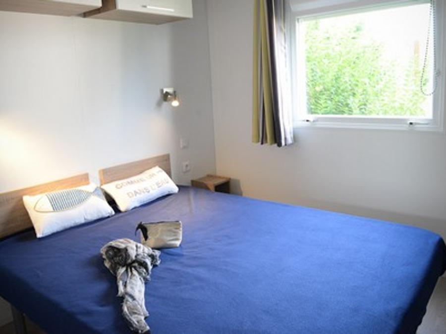 Mobilhome 4 personnes - Cottage Opale Lounge - 2 Chambres - 30 m2- Terrasse semi-couverte 11
