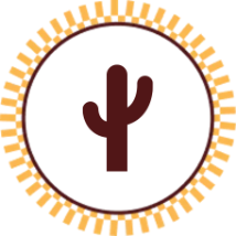 Pictogramme cactus du Far West