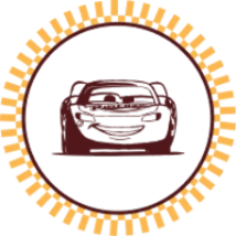 Pictogramme de Flash McQueen du film Cars