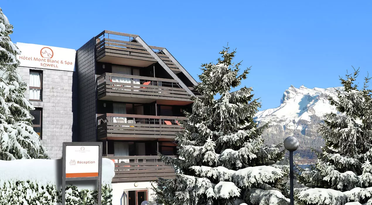 SOWELL HÔTELS Mont Blanc & Spa 4* - Logement + repas + matériel + skipass - Offre Choc