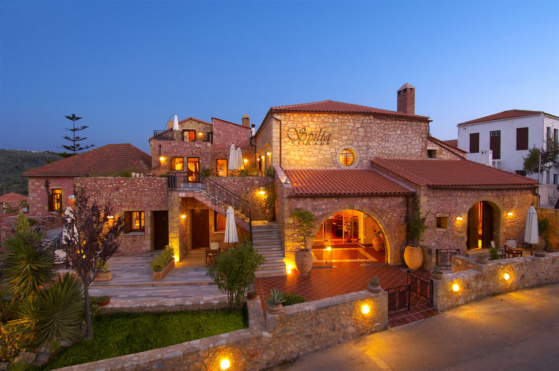 Hôtel Spilia Village - Arrivée La Chanée