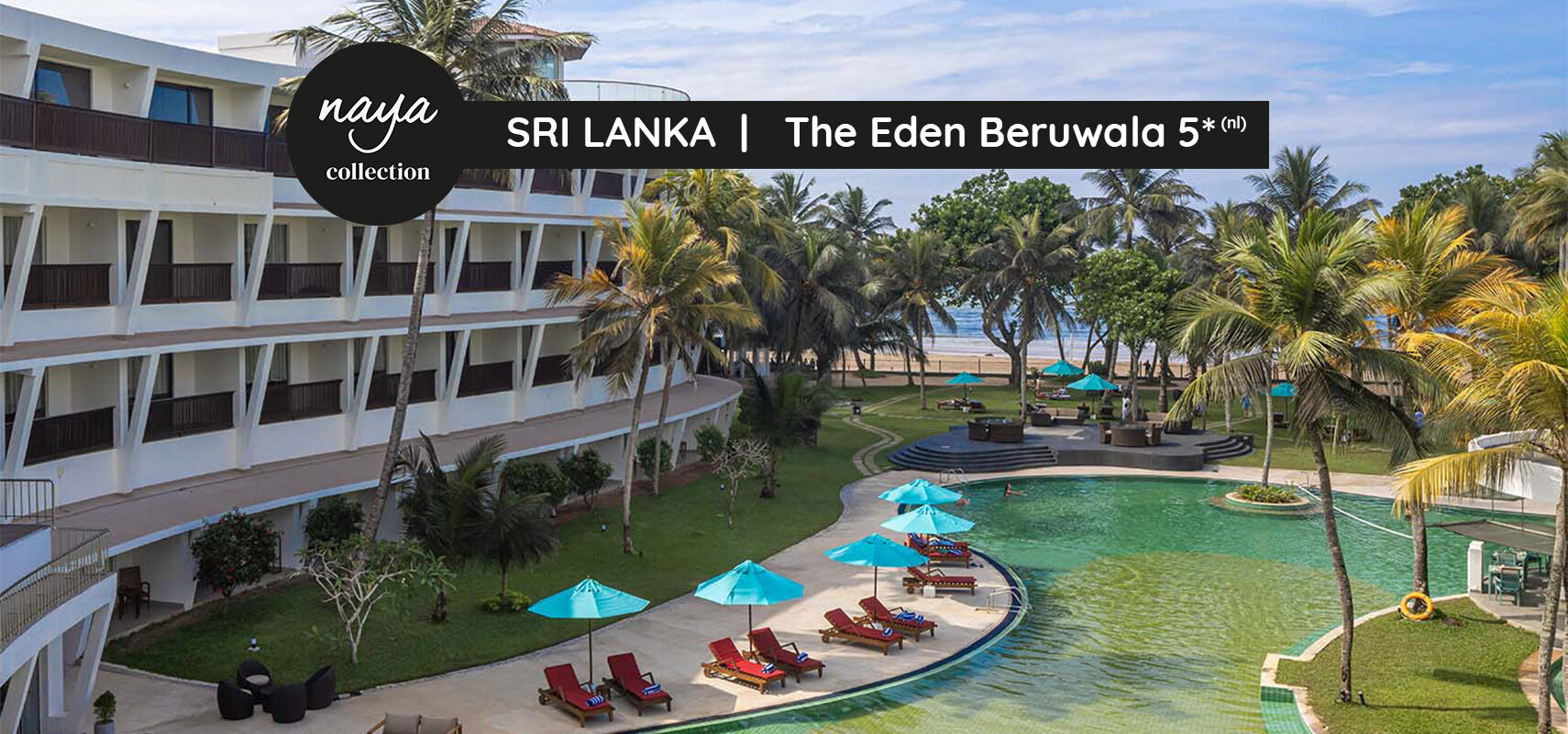 Hôtel Naya Collection - The Eden Beruwala 5* | Sri Lanka - Voyages E ...