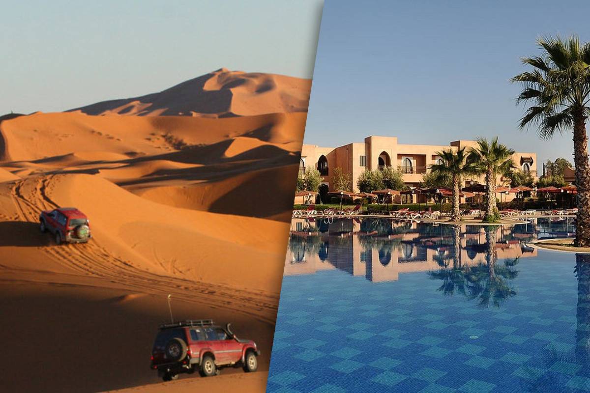 Circuit Le Sud Marocain en 4x4 & Extension Club Coralia Marrakech Ryads Parc & Spa 4*