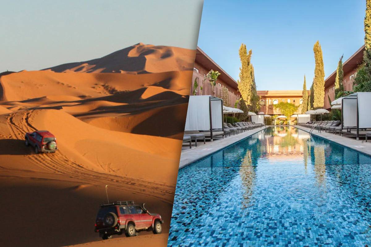 Circuit Coralia Le Sud Marocain en 4x4 & Extension Kenzi Agdal Medina 5*