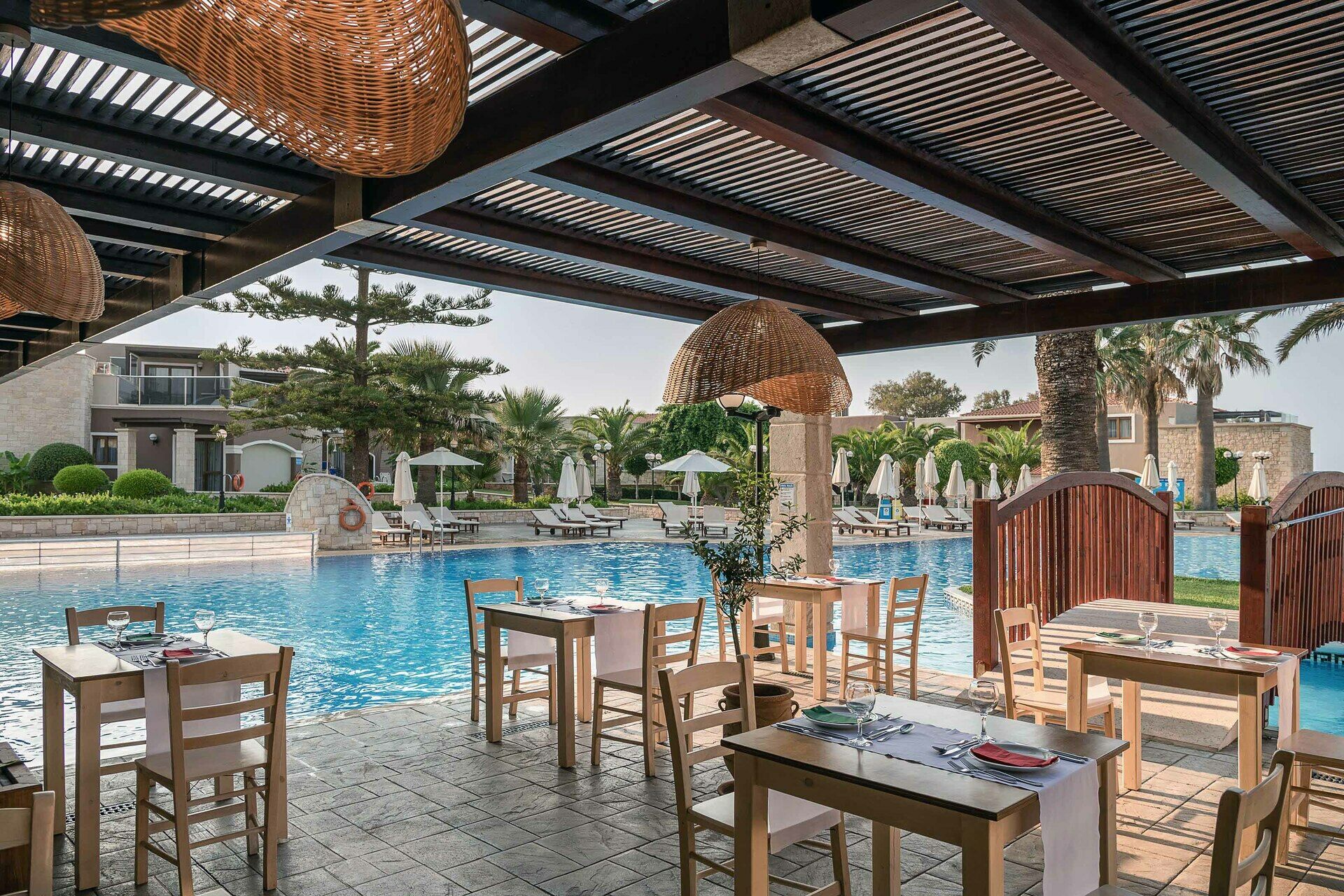 Club Héliades Caldera Creta Paradise 4* - Arrivée La Chanée