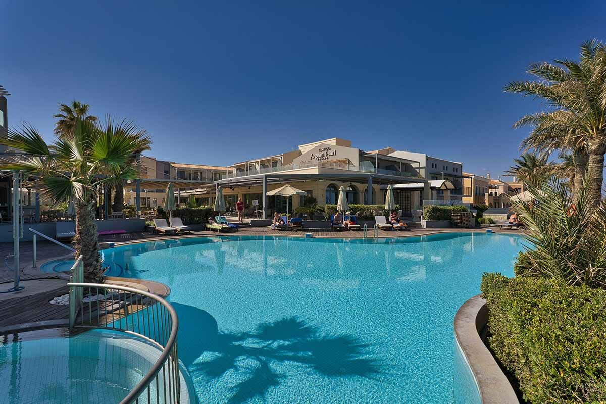 Hôtel Aegean Pearl 5* - Arrivée La Chanée