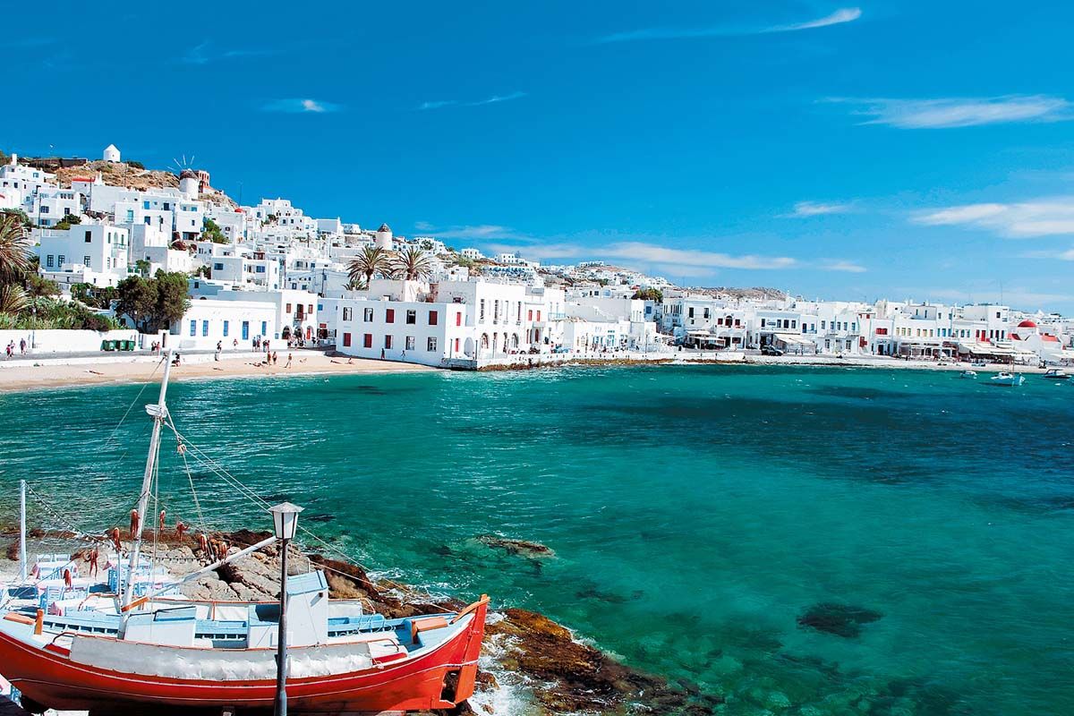 Combiné dans les Cyclades depuis Mykonos en 3* - Mykonos, Syros, Naxos & Santorin