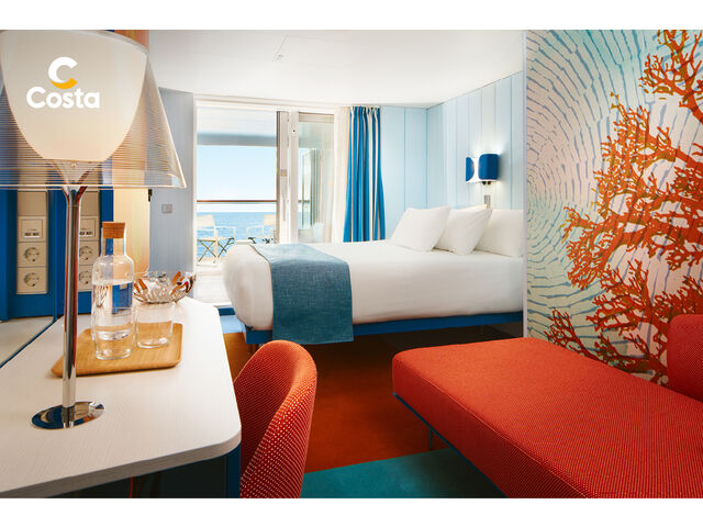 Cabines avec terrasse privée, vue sur mer 0