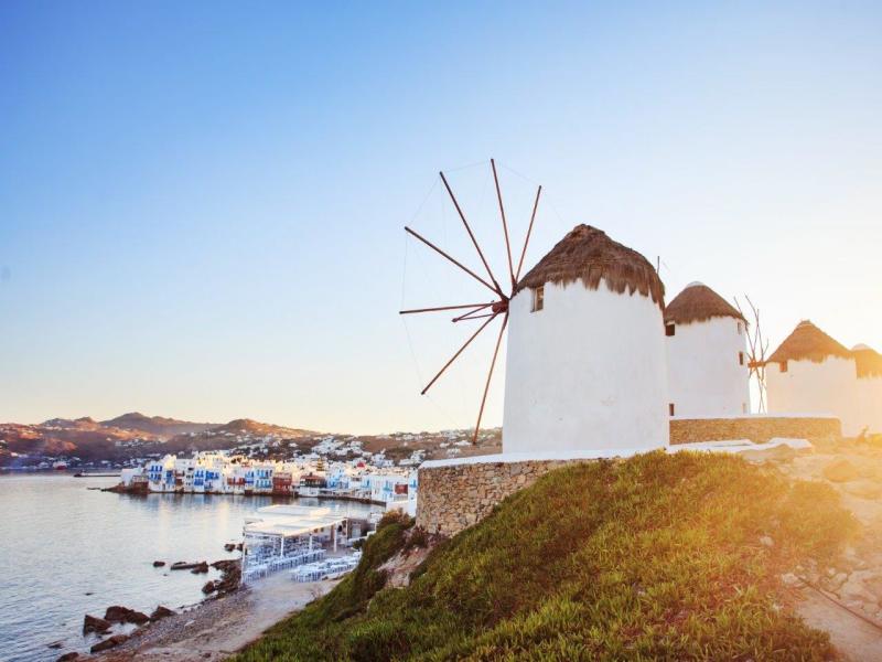Circuit excursion d'île en île dans les Cyclades : Athènes, Mykonos et Paros