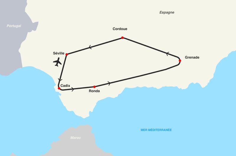Autotour L'Andalousie Au Volant