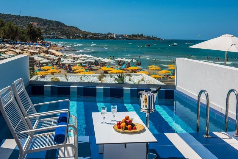 Combiné Crète : I Resort Beach & Spa 5* + Club Jet tours Premium Ostria 5* avec location de voiture