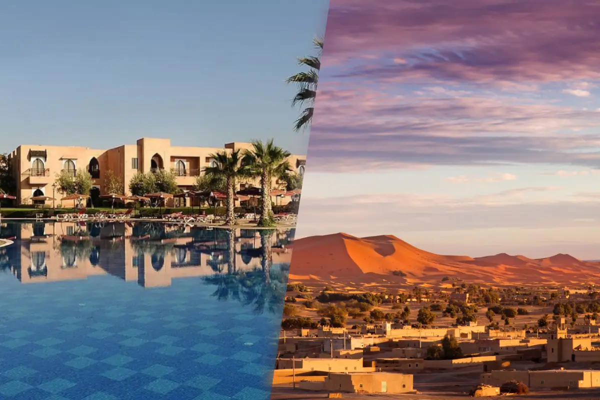 Circuit L'Appel Du Désert de Zagora & Séjour au Club Coralia Marrakech Ryads Parc & SPA 4*