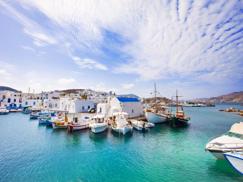 Circuit en liberté Excursion d'île en île à la Découverte des îles Grecques: Paros, Naxos et Santorin