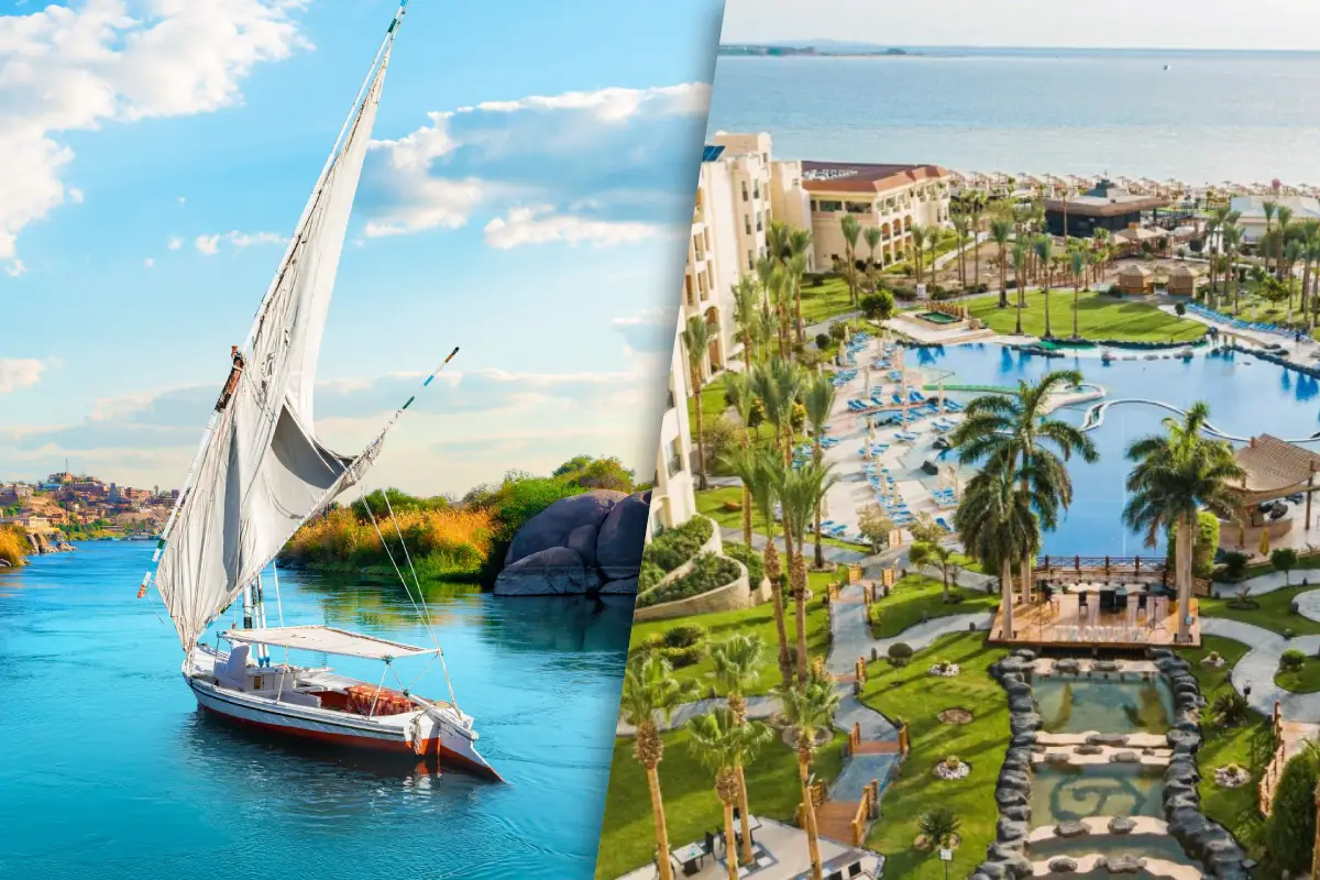 Croisière Douceur du Nil en Dahabeya By Kappa Club + Extension Au Kappa Club Tropitel Sahl Hasheesh 5*