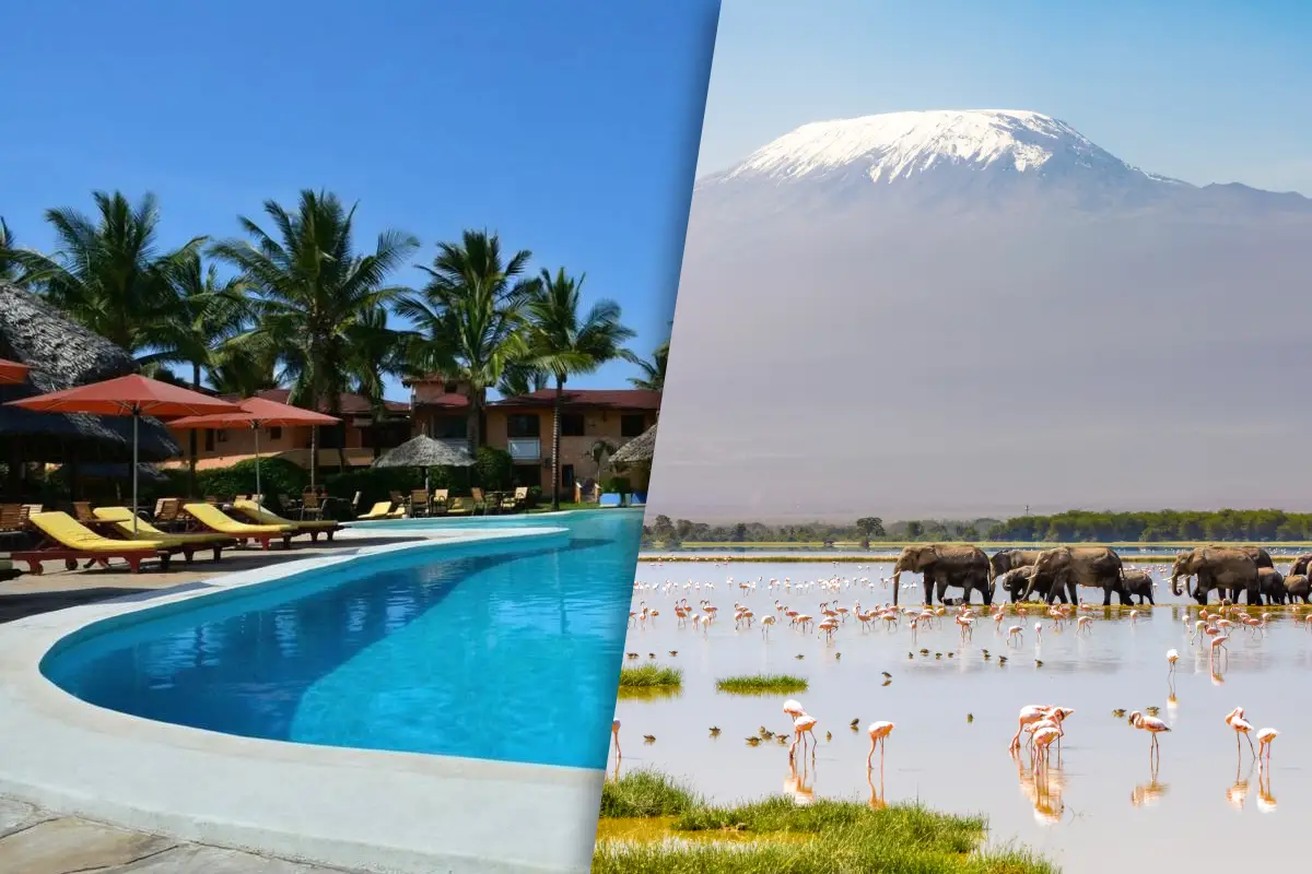 Kappa Club Crystal Bay Resort 4* + Safari Tsavo East – Amboseli – Tsavo West 3 nuits