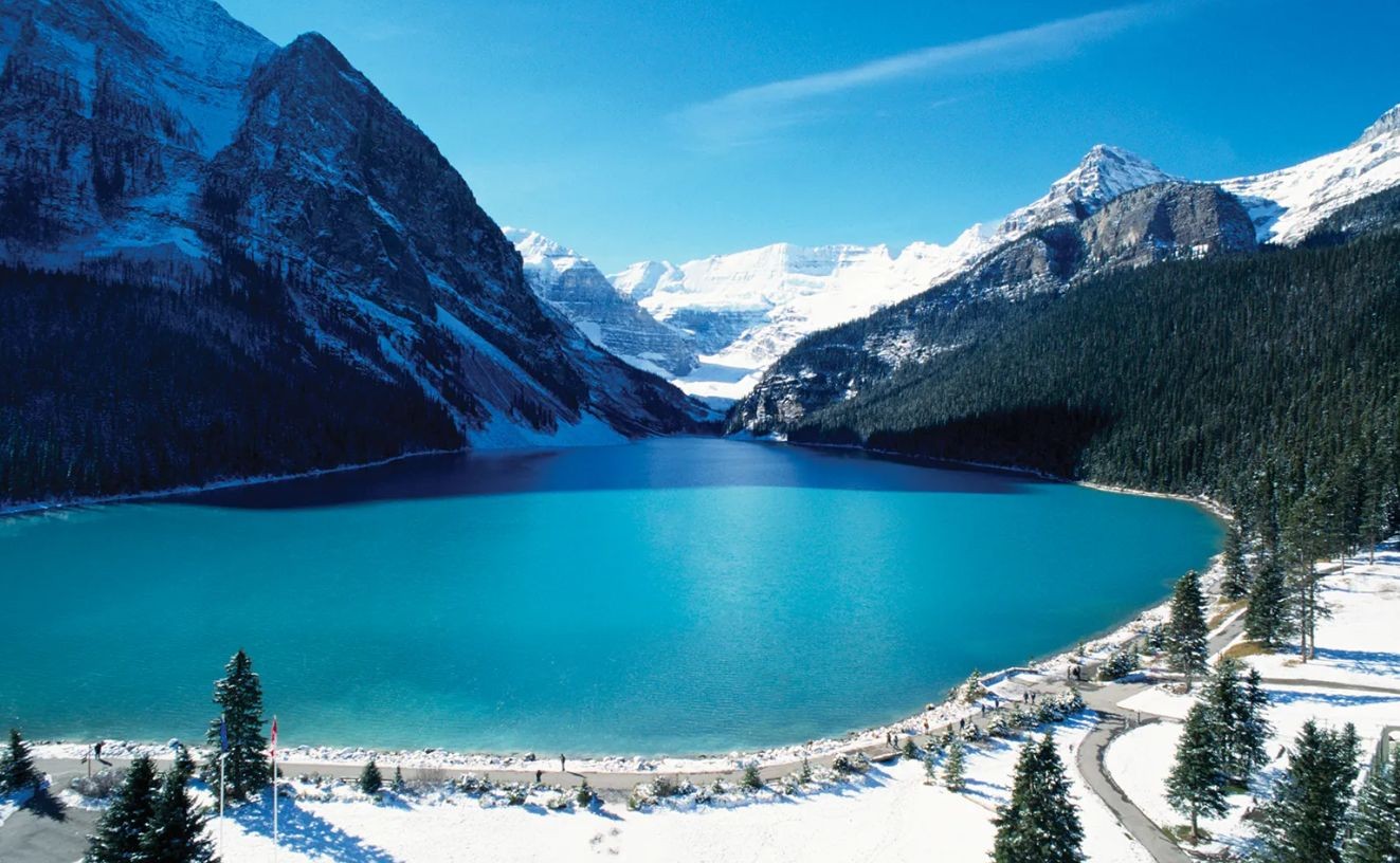 Jour 6: Hinton / Columbia Icefield / Lake Louise / Banff / Calgary 490 km  1