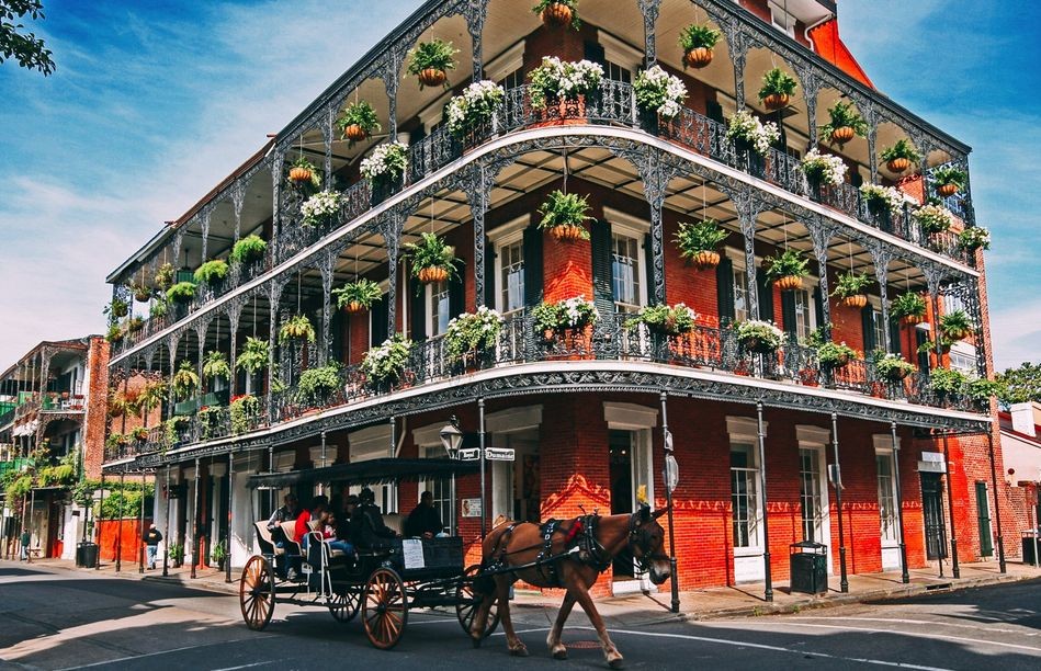 Jour 6: Lafayette / Saint Martinville / Avery Island / New Orleans 300 km 0