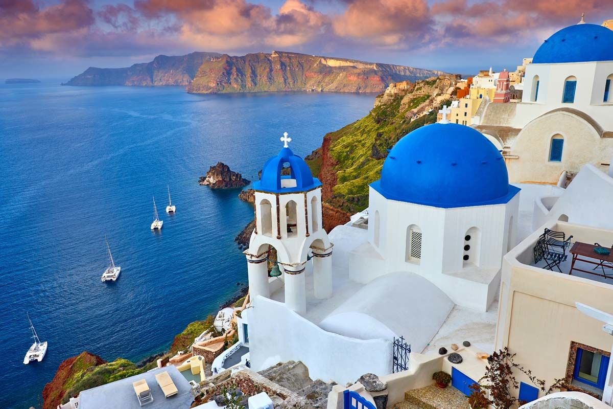 Combiné dans les Cyclades depuis Athènes - Santorin et Mykonos en hôtels 4*