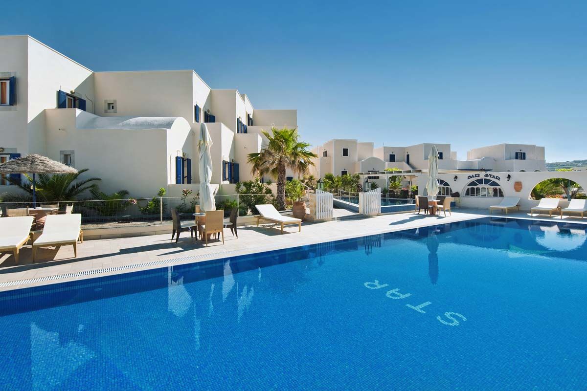 Hôtel Star 3* - arrivée Santorin