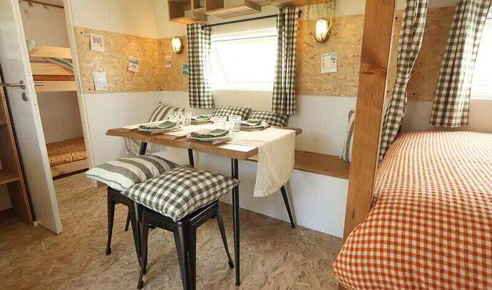 Tiny house | Autre hébergement | 2 Ch. | 4 pers. | Terrasse surélevée | A/C 1