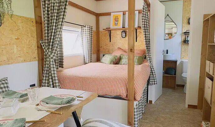 Tiny house | Autre hébergement | 2 Ch. | 4 pers. | Terrasse surélevée | A/C 3