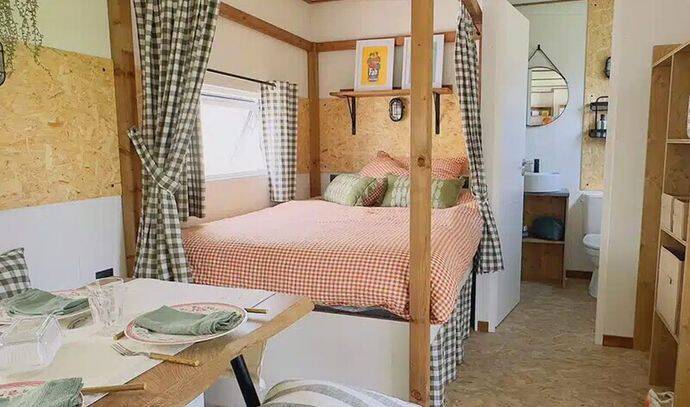 Tiny house | Autre hébergement | 2 Ch. | 4 pers. | Terrasse surélevée 3