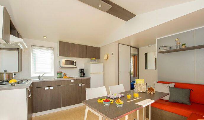 Mobil-home | Classic | 3 Ch. | 6 pers. | Terrasse simple | A/C 2