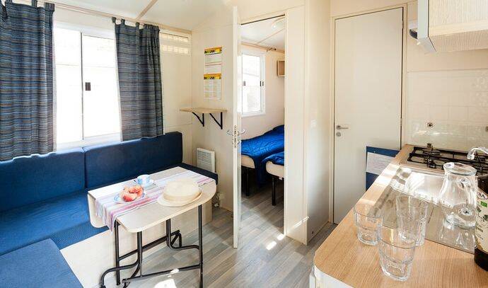 Mobil-home | Classic | 3 Ch. | 6 pers. | Terrasse simple | A/C 1