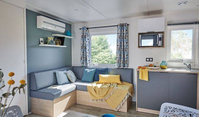 Mobil-home | Comfort | 2 Ch. | 4/6 pers. | Terrasse simple | A/C 2