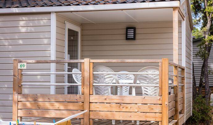 Mobil-home | Comfort | 2 Ch. | 4/6 pers. | Terrasse simple 0
