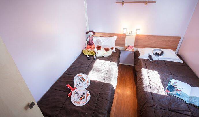 Mobil-home | Classic | 2 Ch. | 4/6 pers. | Terrasse surélevée | A/C 9